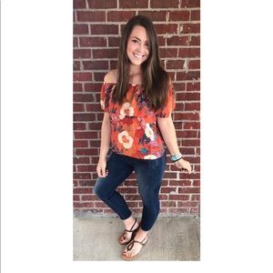 Off the shoulder top